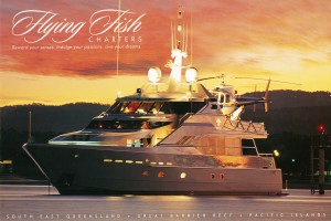 Flying Fish at dusk